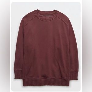 Worn once! Oversized crew neck sweatshirt great with leggings